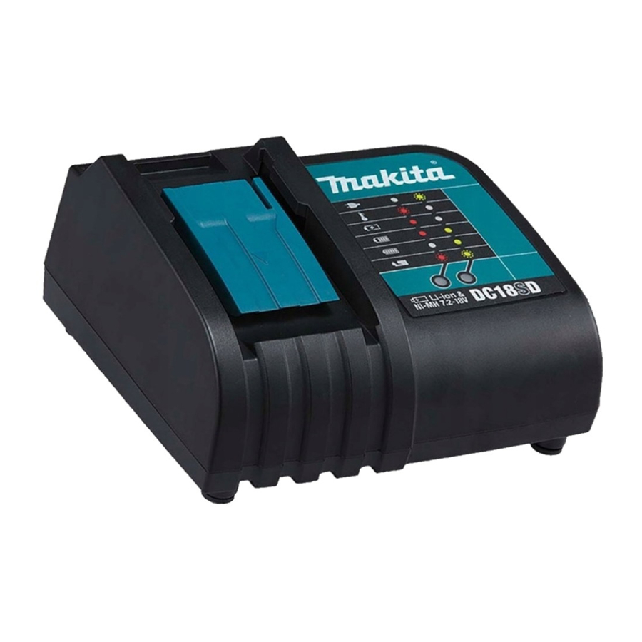 Makita DC18SD Instrucciones De Seguridad Importantes