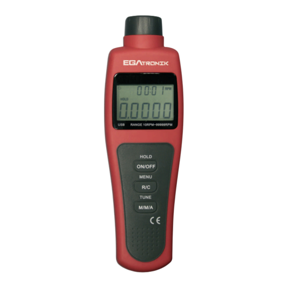 Ega Master EGATRONIK Manual De Instrucciones