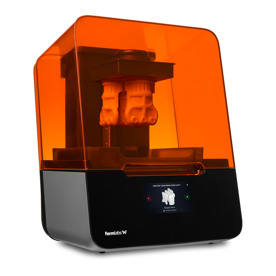 Formlabs Form 3 Guia De Inicio Rapido