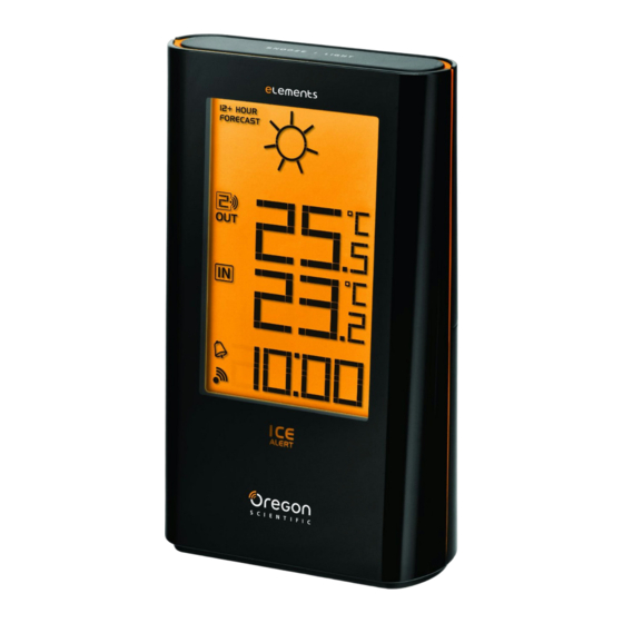 Oregon Scientific EW93 Manual De Instrucciones