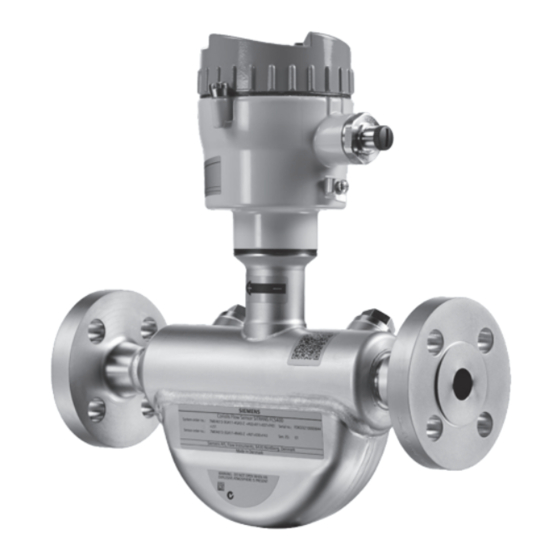 Siemens SITRANS FC410 Instrucciones De Servicio