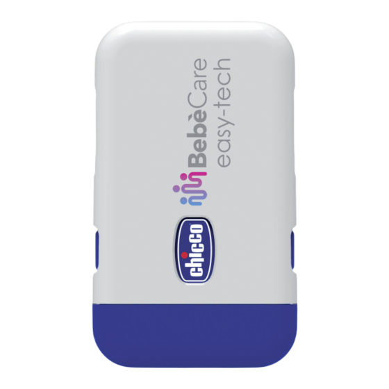Chicco BEBÈCARE EASY-TECH Instrucciones De Uso