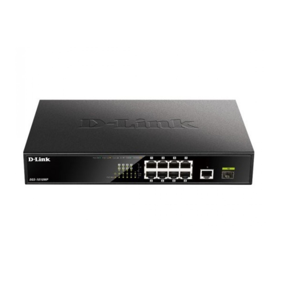 D-Link DGS-1010MP Guía De Instalación Rápida