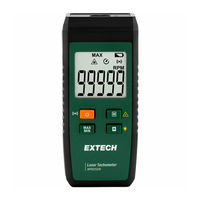 Extech RPM250W Inicio Rápido