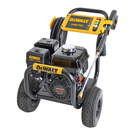 DeWalt DXPW3425 Manual De Instrucciones