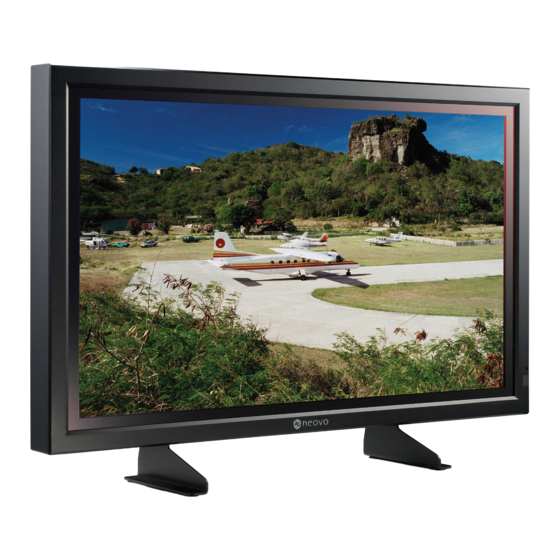 AG Neovo RX-W32 Manual Del Usuario