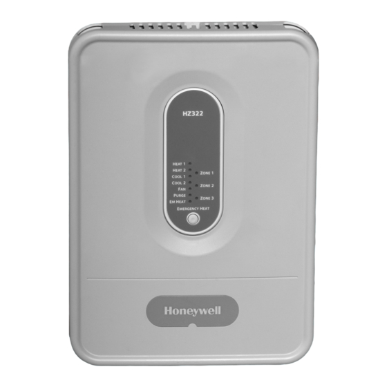 Honeywell HZ322 TrueZONE Guia De Instalacion