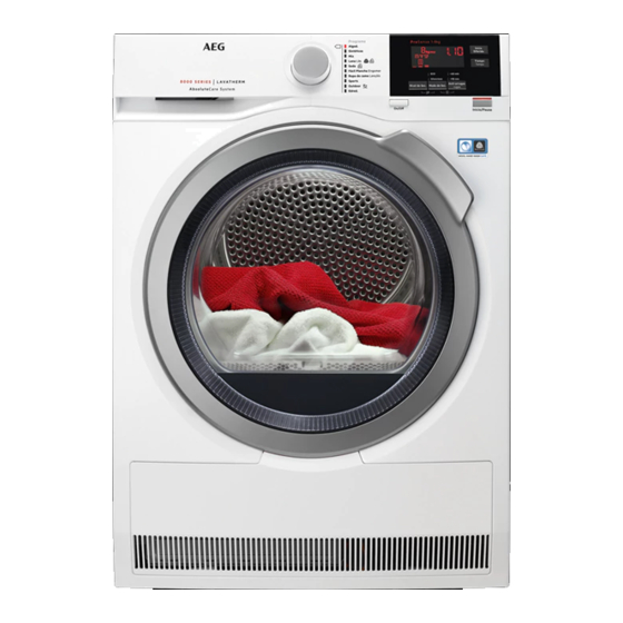 AEG LAVATHERM 8DBG862 Manual De Instrucciones