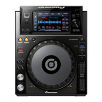 PIONEER DJ XDJ-1000 Manual De Instrucciones