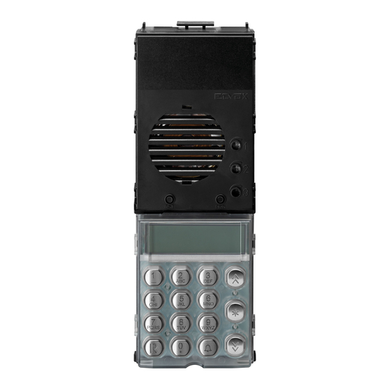 Vimar ELVOX 13F4 Manual Del Instalador
