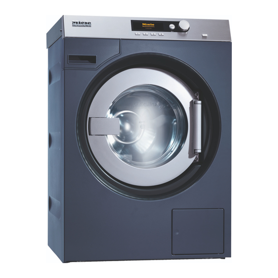 Miele professional PW 6080 Manual Del Usuario