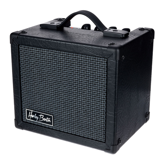 thomann Harley Benton HB-15GXD JamBox Manual De Instrucciones