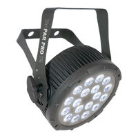 Chauvet DJ Slim PAR PRO TRI Guía De Referencia Rápida