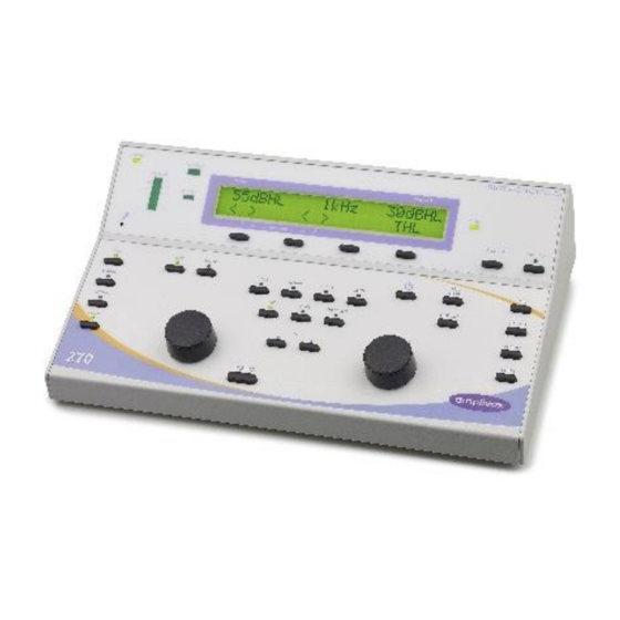 AmpliVox 270 Manual De Functionamiento