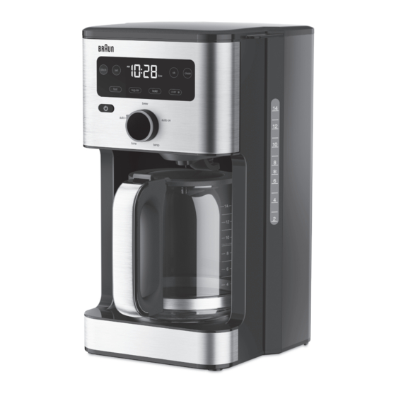 Braun OptiBrew KF502BN Manual Del Usuario