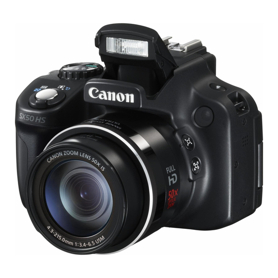 Canon PowerShot SX50 HS Guía Del Usuario De La Cámara