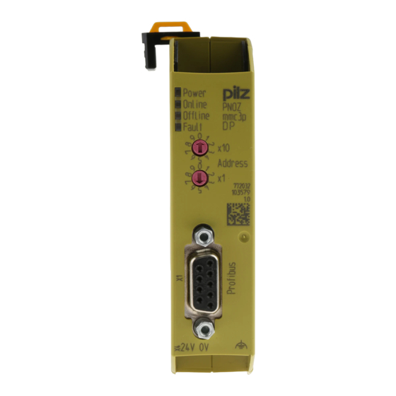 Pilz PNOZ mmc3p Manual De Instrucciones
