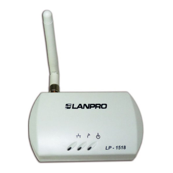 Lanpro LP-1518 Manual