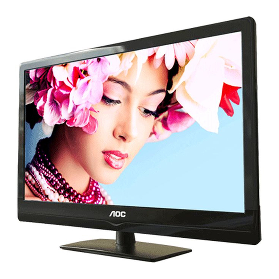 AOC LE19A1321 Manual Del Usuario