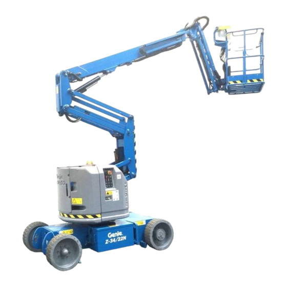 Genie Z-34/22N Manual Del Operario
