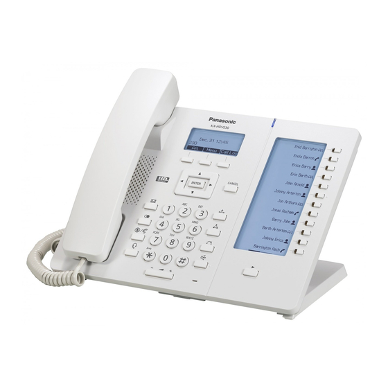 Panasonic KX-HDV230 Instrucciones De Funcionamiento