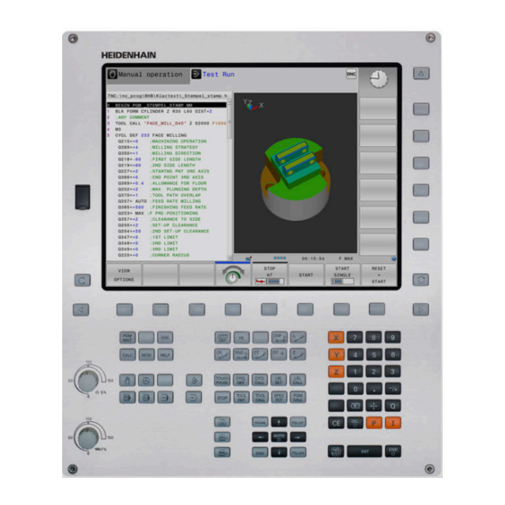 HEIDENHAIN TNC 320 Serie Manuales