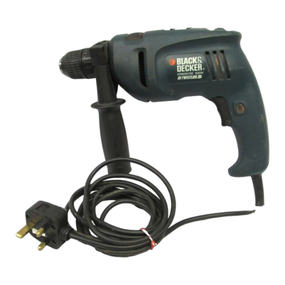 Black and Decker KR540 Manuales
