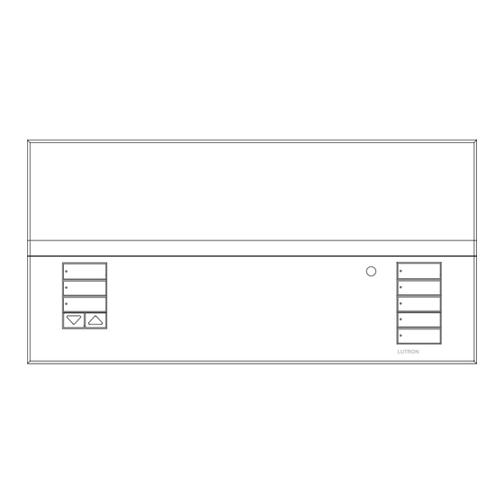 Lutron GRAFIK Eye QS Guía Rápida De Instalación Y Funcionamiento