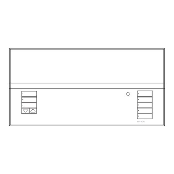 Lutron GRAFIK Eye QS Guía De Instalación Rápida
