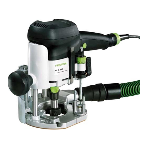 Festool KF 5 EBQ Manual De Instrucciones Original/Lista De Piezas De Repuesto