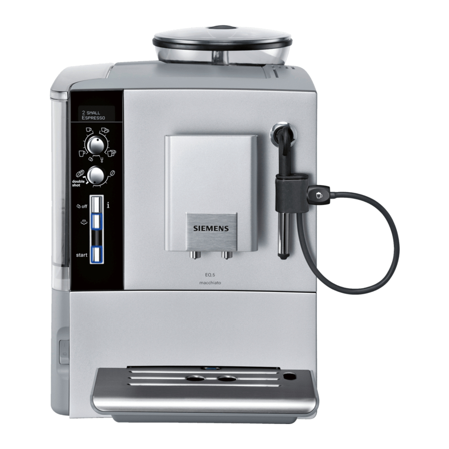 Siemens TE503 Serie Instrucciones De Uso