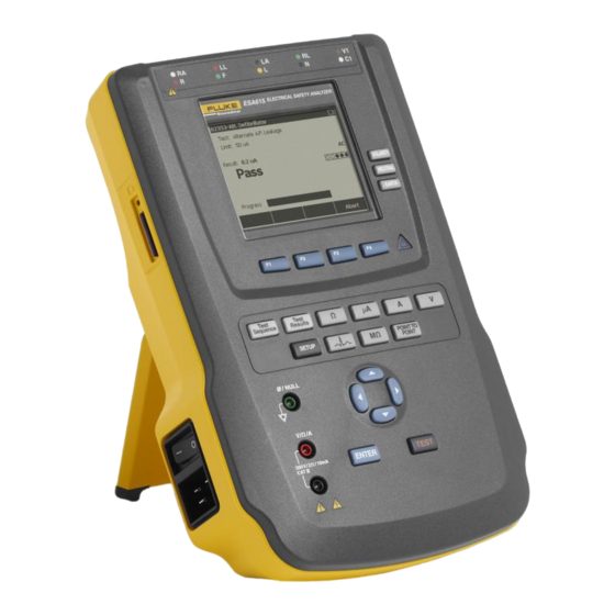 Fluke Biomedical ESA615 Manual De Funcionamiento Básico