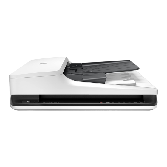 HP ScanJet Pro 2500 f1 Guia De Instalacion