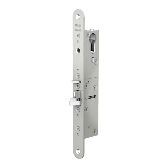 Assa Abloy EL404 Manual Del Usuario