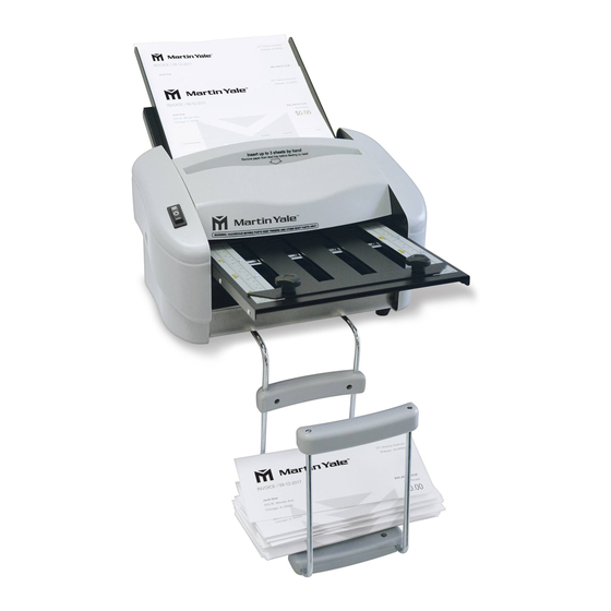 Martin Yale P7200 Manual De Instrucciones