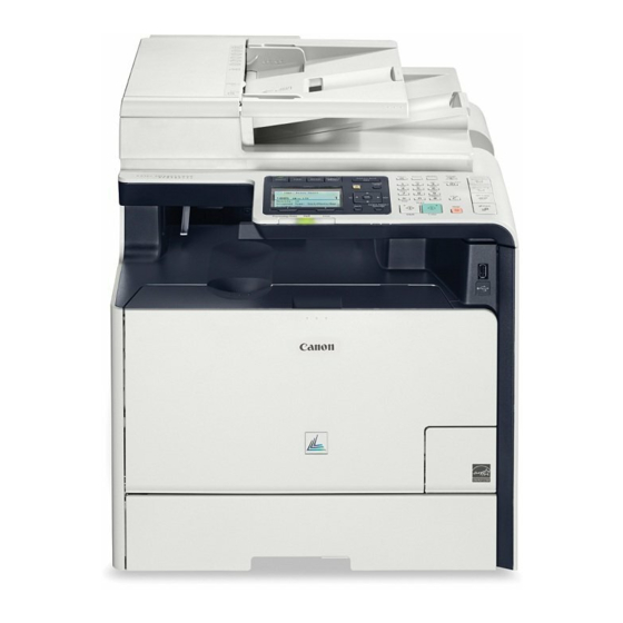 Canon Color imageCLASS MF8580Cdw Manual De Instrucciones
