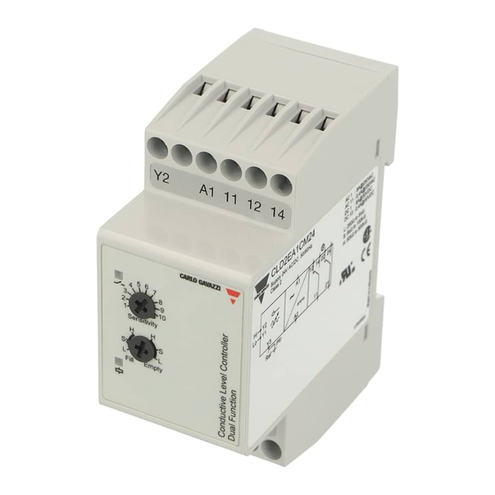 CARLO GAVAZZI CLD2EA1CM24 Guia De Inicio Rapido