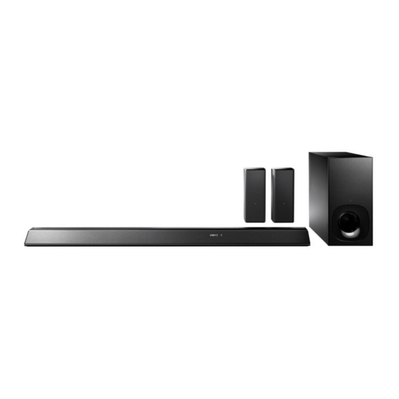 Sony HT-RT5 Manual De Instrucciones
