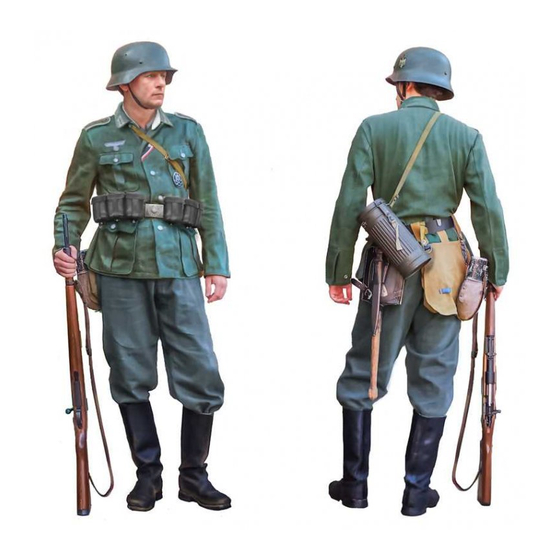 Italeri German Infantryman Manuales