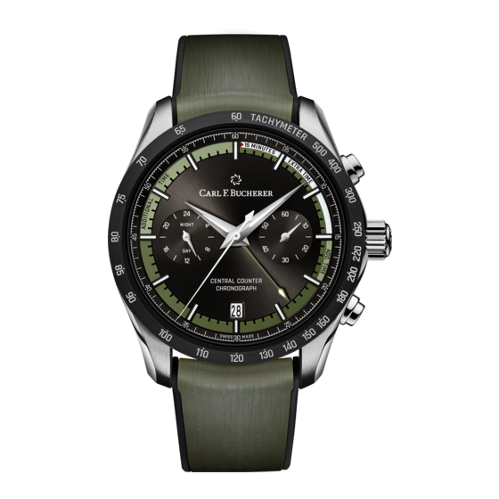 Carl F. Bucherer MANERO CENTRAL COUNTER Manual Del Usuario