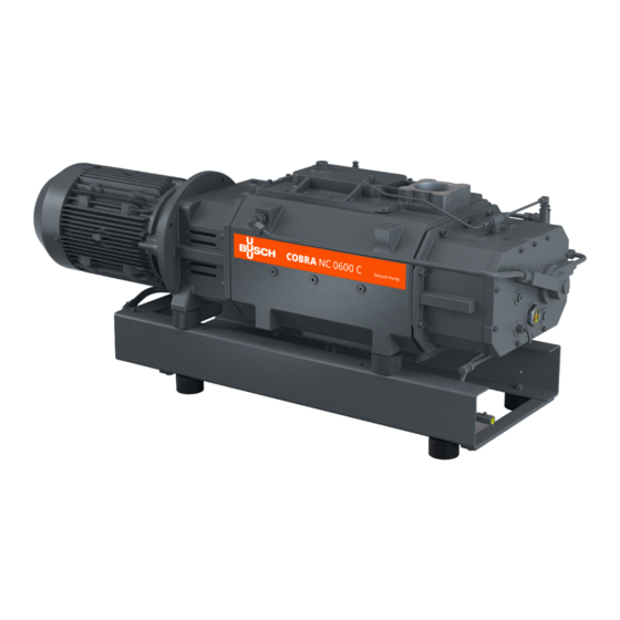 BUSCH COBRA NC 0600 C Manual De Instrucciones