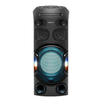 Sony MHC-V42D Guia De Ayuda