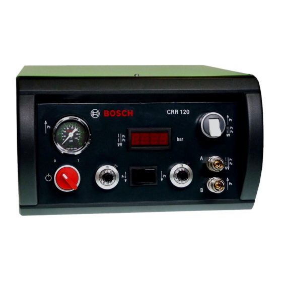 Bosch CRR 120 Instrucciones De Funcionamiento
