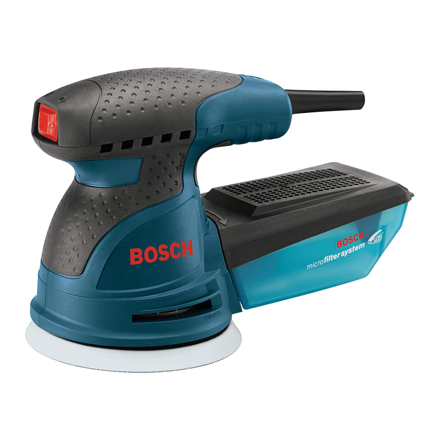 Bosch ROS10 Instrucciones De Funcionamiento