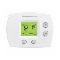Honeywell Home TH5110D Instrucciones De Operación
