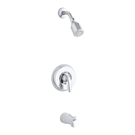 Kohler K-T15601 Guía De Instalación Y Cuidado