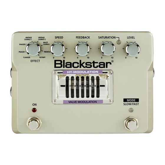 Blackstar Amplification HT-DELAY Manuales