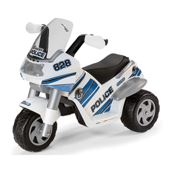 Peg-Perego RAIDER Police Empleo Y Manutencion