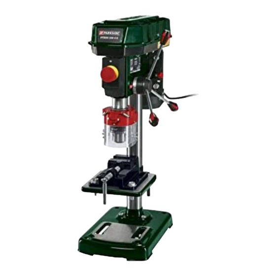 Parkside PTBM 500 C3 Traducción Del Manual De Instrucciones Original