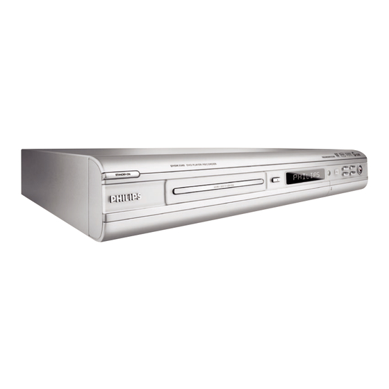 Philips DVDR3365/19 Guía De Utilización Rápida